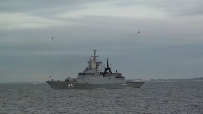 Irští rybáři vs. ruské válečné lodě. Protest má narušit vojenské cvičení